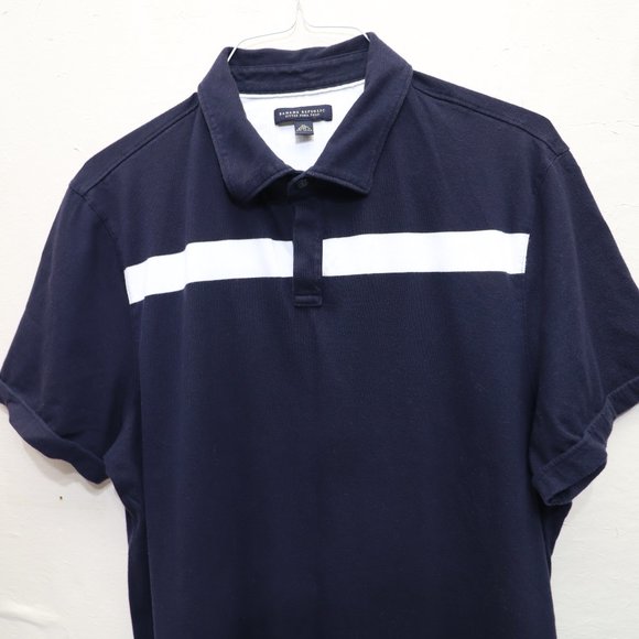 banana republic fitted pima polo